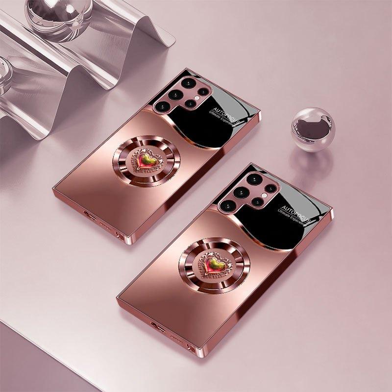 Love Hot-selling Exquisite Luxury High-end PhoneCase Glass PhoneCase for Samsung Galaxy S26 S25 S24 S23 S22 S21 FE Ultra Plus