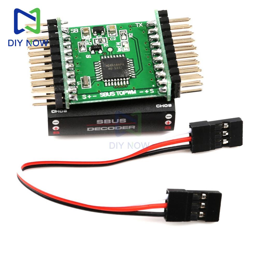 16-channel PWM converter SBUS TO PWM/PPM decoder DIY adapt to a variety of receivers and flight controllers two-way ppm