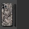 Serpentine Pattern Funda Phone Cover Phone Case for Apple iPhone 17 Pro Max 11 13 XR XS MAX 17e 14 16 15 Pro 7 8 12 Air