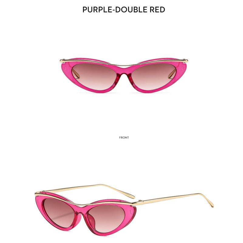 Women's Sunglasses, Fashionable Small-frame Cat Eye Sunglasses.