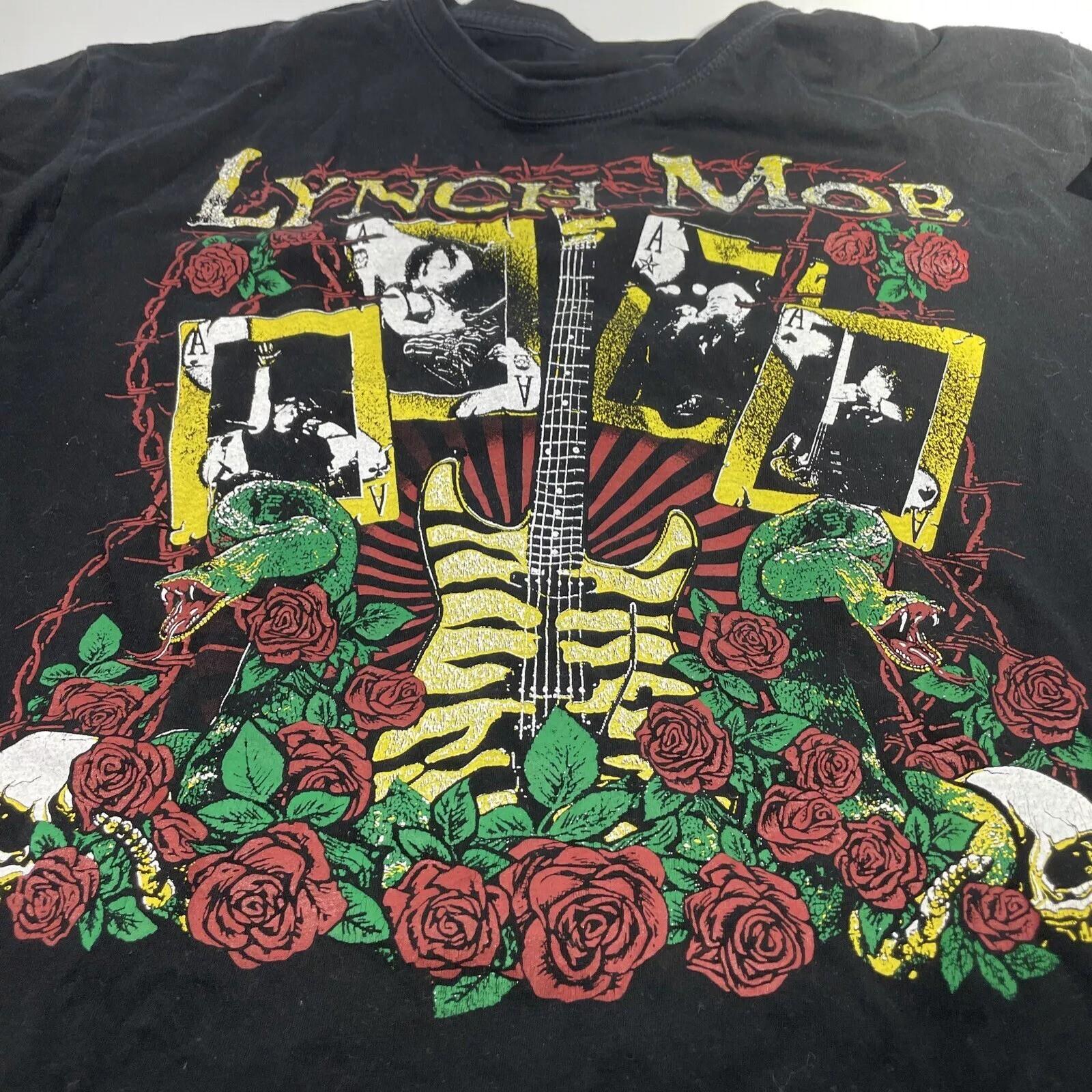 

Rare Lynch Mob Band Black Full Size To 4XL Shirt Gift For Fan BL1198 M