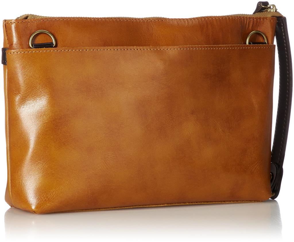 Shoulder Bag 2WAY Second Bag with Handle Top Quality Himeji Leather Made In Japan Camel [Tseha]