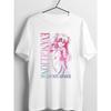 2026 New Summer Century Evangelion Anime Ayanami White Retro New Unisex Casual Cotton Parent-child High Quality Fashion T-shirt