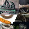 12 szt. Zestaw do szycia paracordu DIY Zestaw szablonu do bransoletek z paracordu ze stali nierdzewnej