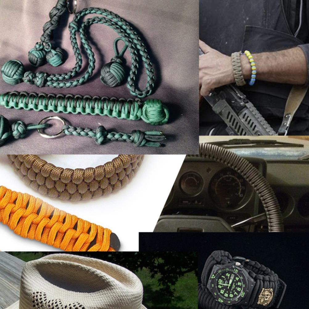 12 szt. Zestaw do szycia paracordu DIY Zestaw szablonu do bransoletek z paracordu ze stali nierdzewnej