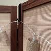 4Pcs No Drill Outdoor Light String Hooks Adjustable String Light Hangers  Cinder Block