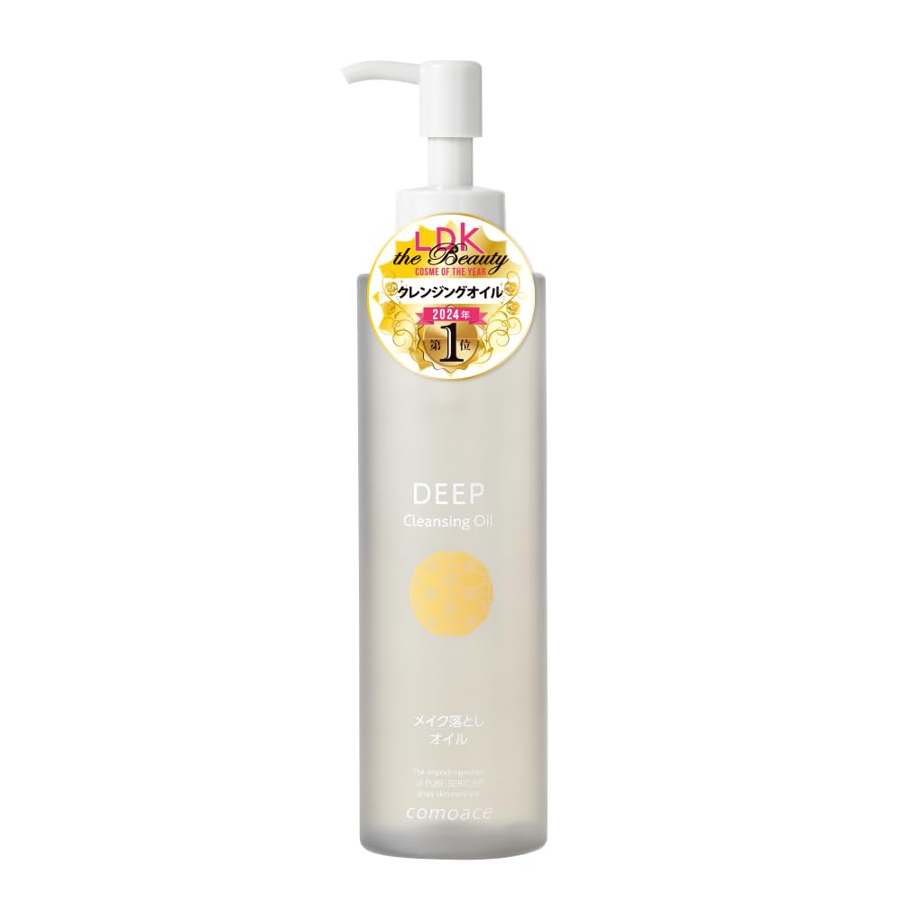 Comoace Deep Cleansing Oil | 200mL Makeup Remover Oil Type Sensitive Skin LDK 3-time Award Winner Pore Cleanser High Moisturizing Additive-Free Can be