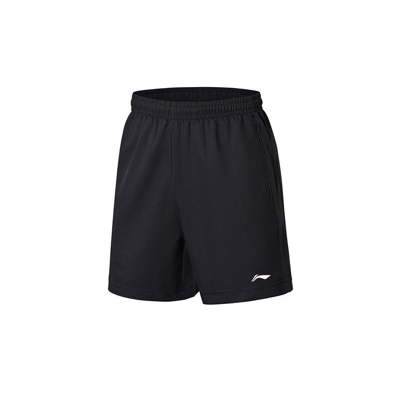 

Li-Ning Quick-Drying Breathable Training Soccer Shorts Men shorts Black AKST633-1 5XL