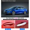 for Chevrolet Cruze 2016 2017 2018 Luxurious Chrome Handle Cover Trim Set for Chevy Sedan Hatch Accessories Stickers Car Styling