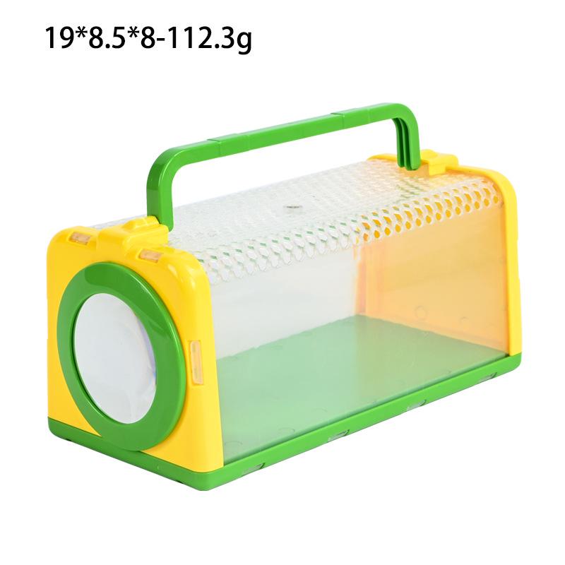 Kids' Outdoor Adventure Insect Exploration Set with Observation Box, Net, and Scoop