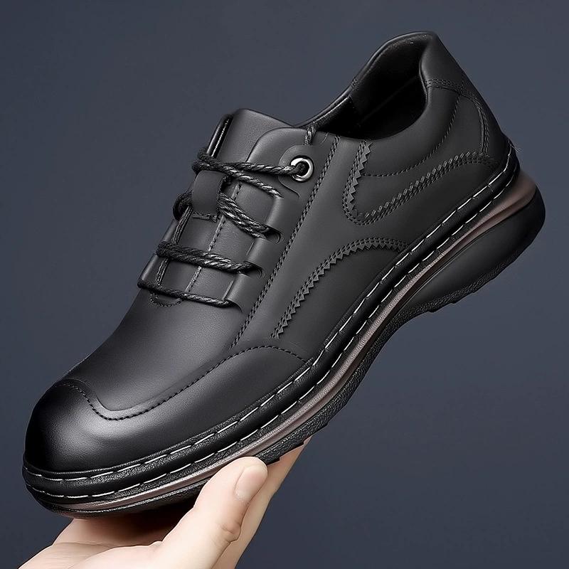 Men's Luxury Casual Shoes Fashion Driving Shoes For Men High Quality Loafers Genuine Leather Men Shoes Plus Size 44