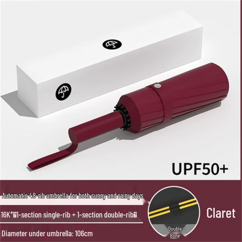 Ximengyuan Automatic Tri-Fold Umbrella