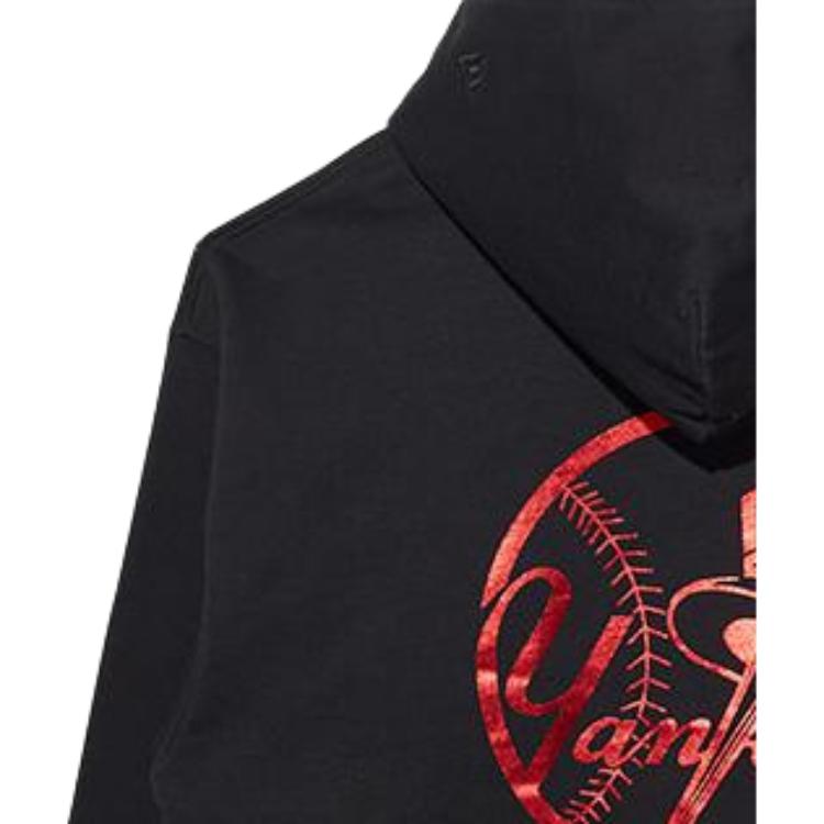 New Era FW22 Foil Print Long Sleeve Sweatshirt Unisex sweatshirt Black 13480567