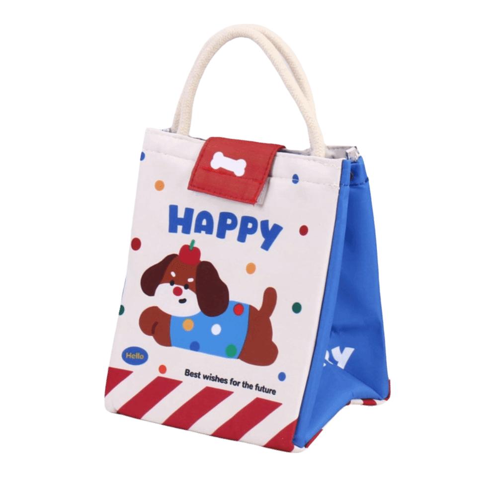 

Thicken Insulated Lunch Bag Large Capacity Food Storage Handbag Durable Picnic Bag Picnics Style 4