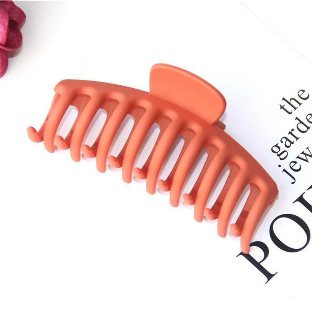 Large Shower Hair Clip Hairpin Back Head Clip Headdress Broken Hair Top Clip