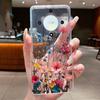 For Honor X50 5G Case Luxury Flower Painted Cover Clear Soft Silicone Phone Case For Honor X 40 50 X40 X50 5G Back Covers Bumper