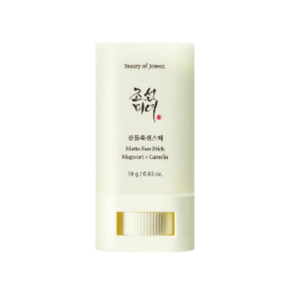 Beauty of Joseon Mugwort Camellia Sun Stick SPF50+ PA++++ Matte UV Protection Portable Sunscreen (18g)