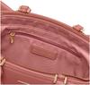 SAMANTHAVEGA Women's Magenta Frill Tote Bag with Heart Pouch