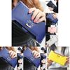 Elegant Fashion Lady Women Leather Clutch Purse With Long Zip Card Holder Case Wallet Handbag
