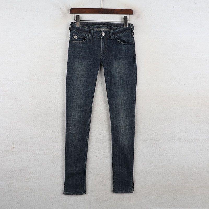 

Sunshine House Lonely Spring New Arrival Export A s High Waist Slim Looking Women s Jeans Skinny Pants Tights Dark Blue 25: Waist 72