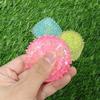 Ice Sphere Maltose Fidgeting Squishes Plush Multicolor Texture Cube Squishy Toys Gentle Rising Push Stress Relief Sensory Toy For Adult