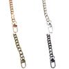 Catena Borsa Tracolla con Fibbie Moda Catena Piatta Tracolla a Tracolla Cinghie di Ricambio 40-120cm Accessori Borsa