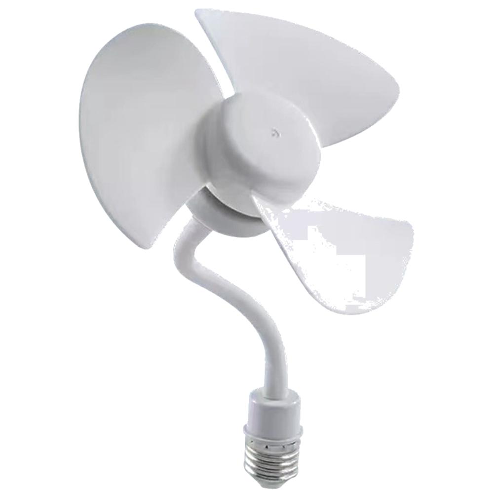 1-2PCSCeiling Fan Lamp for Indoor Use E27 Socket USB Rechargeable Brushless Motor Energy Efficient Light Fixture for Living Room