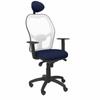P&C-Office Chair with Headboard Jorquera P&C ALI200C Blue Navy Blue