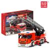 MOULD KING 17022 Technical Building Toys for Boys The APP RC Motorized Fire Ladder Truck Kits Model Blocks Bricks Kids Toys Gift