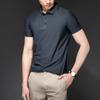 Ice Silk Summer Mens Short Sleeve Polo Shirts Golf Shirts Fashion Business Casual Male Tops Tees Polo