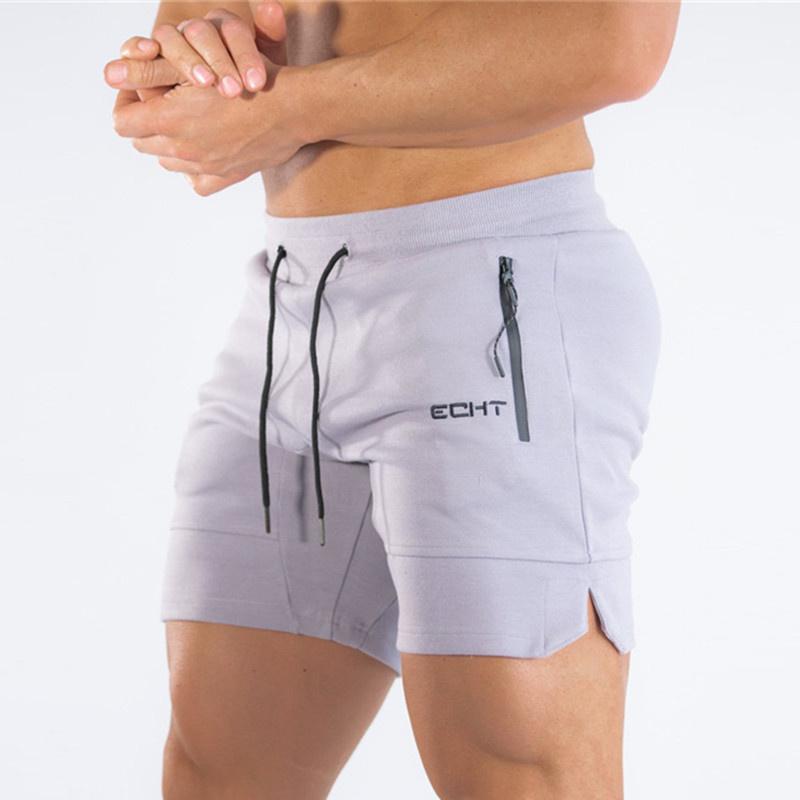 Heren joggingbroek met ritszakken, fitness, sportshorts, heren zomer hardloopbroek, korte broek, heren jogger, mesh workout, strandsport, korte broek