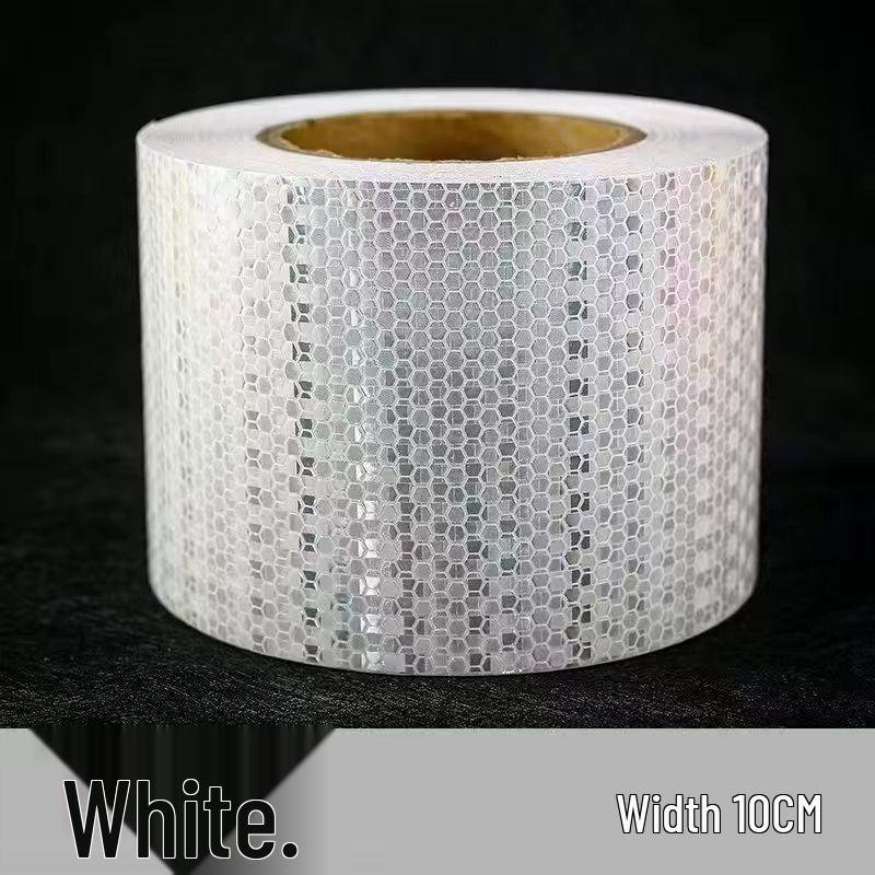 Φθορίζουσα Ανακλαστική Ταινία Ασφαλείας: Πλάτη 5CM, 10CM, 15CM για Νυχτερινή Κυκλοφορία, Προειδοποίηση Αποφυγής Σύγκρουσης