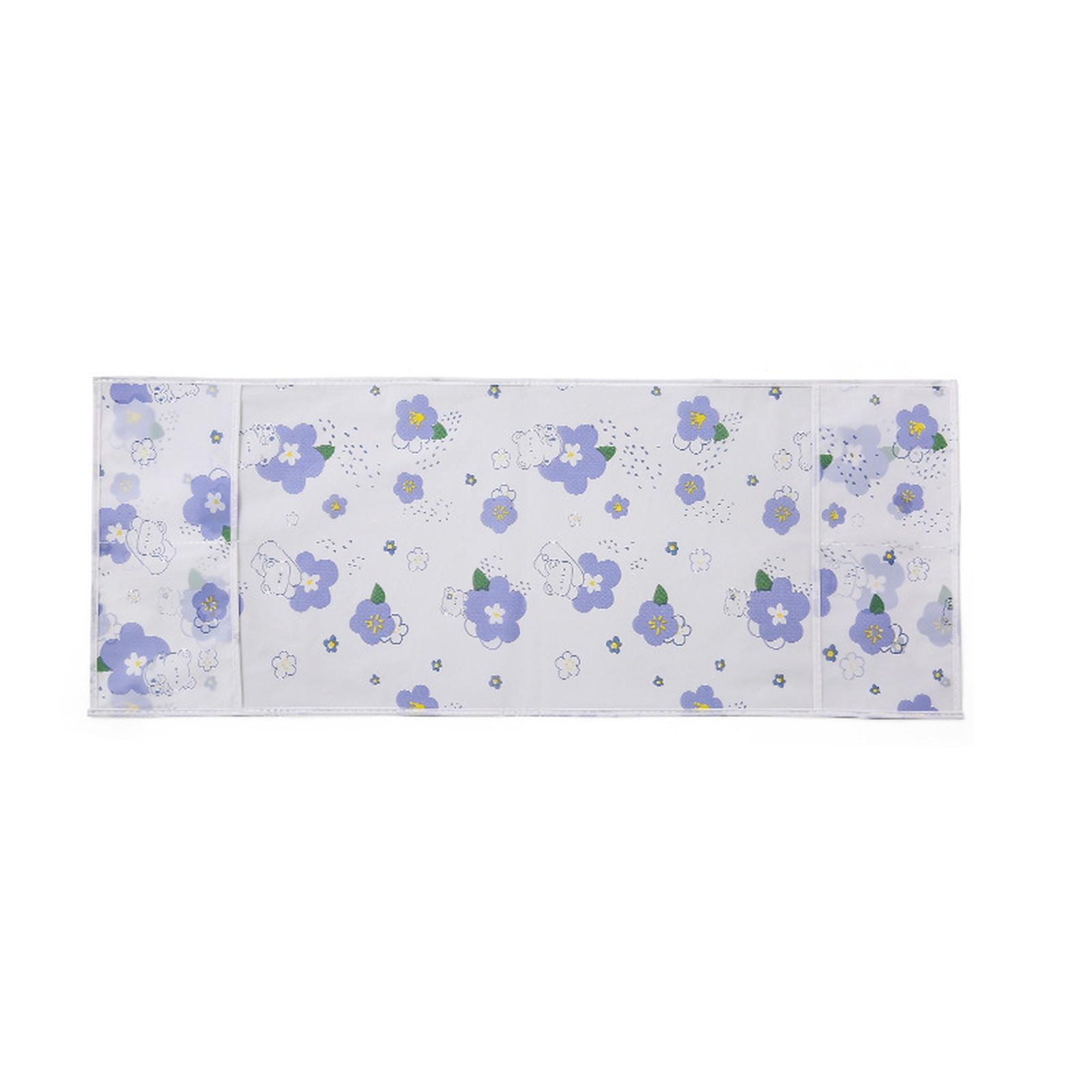 Modern PEVA Microwave Dust Cover Oil-Proof Oven Protector Cover фиолетовый