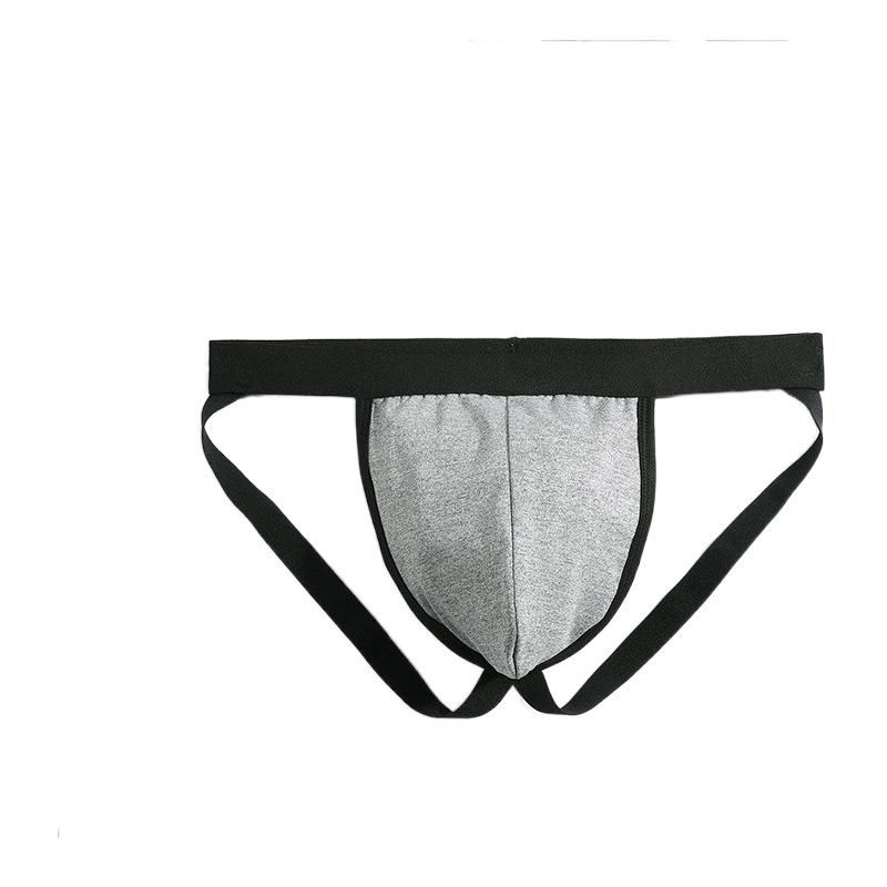 Men's Low Waist Ice Silk Thong: Sexy, Breathable, U-Convex, High Elasticity Underwear