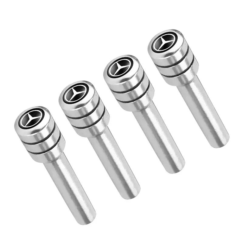 Car Interior Aluminum Alloy Door Pin Lock Knob Lift Covers Lifting For Mercedes Benz A C E Class GLE GLB GLC W205 W212 W213 X253 yyy1