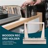 Good-Now Playing Vinyl Record Stand 3D Retro Holder For Vinyl Records Wood Record Stand  Vinyl Gift Idea Turntable Accessories