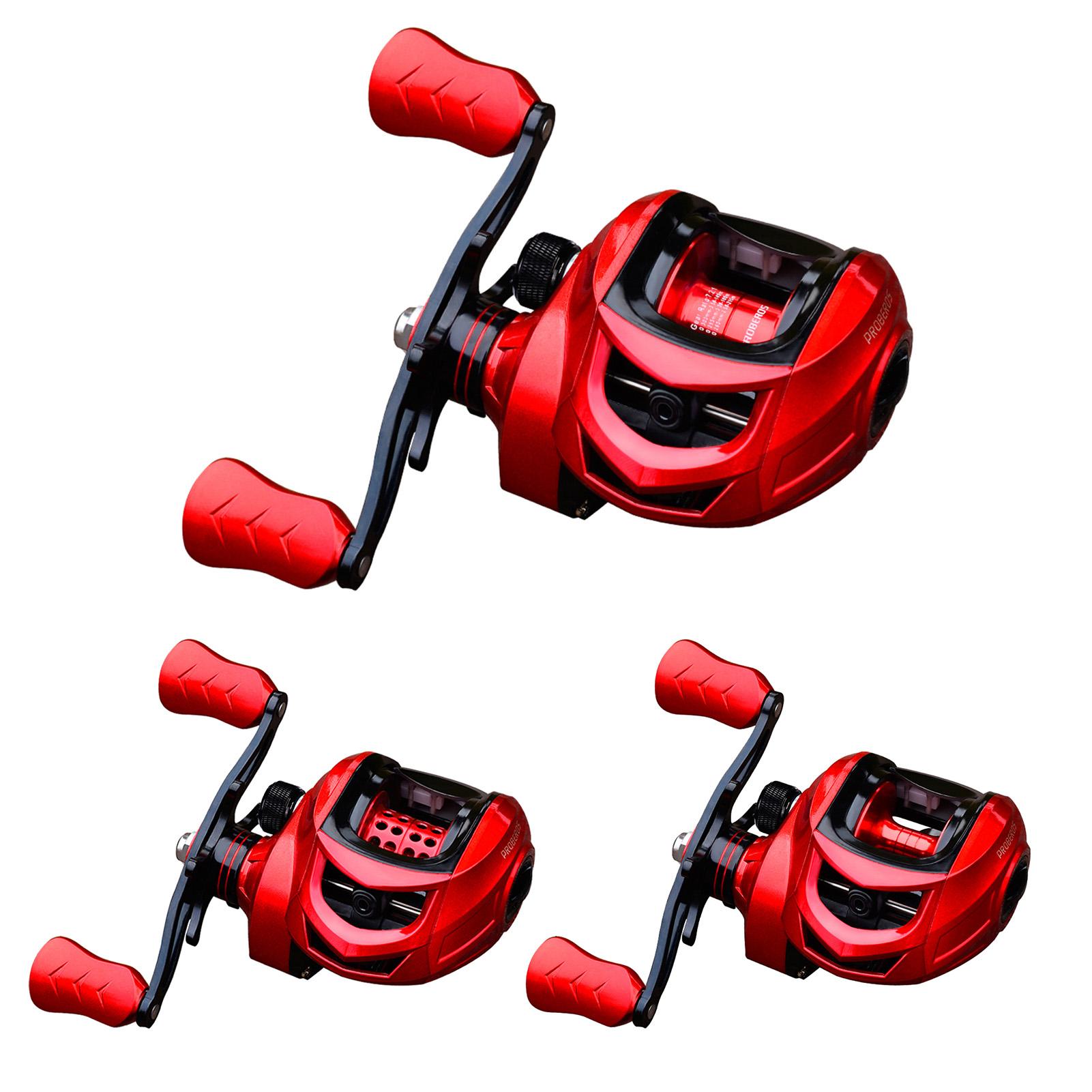 

Рыболовная катушка с подшипником 9 + 1, высокоскоростная рыболовная катушка для приманки 7,2: 1, максимальное сопротивление 10 кг