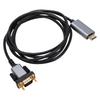 HD Multimedia Interface To VGA Cable 6.56FT Male To Male Unidirectional Cord for Computer Desktop Laptop PC Monitor