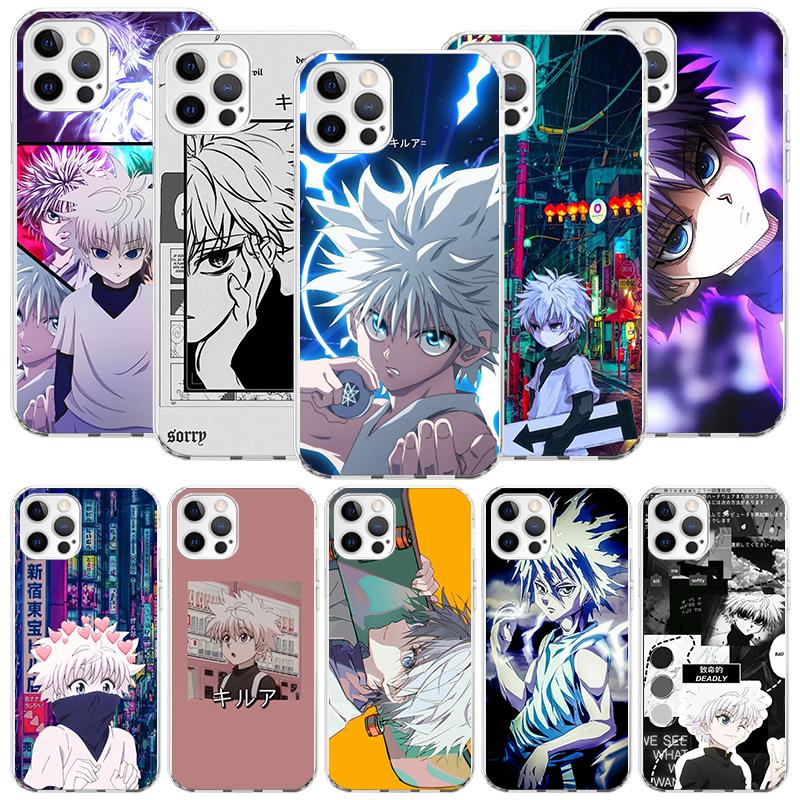 Hunter HXH Killua Phone Case For iPhone 17 Air 16 15 Plus 11 14 Pro Max 13 Mini 12 7 8 + SE Pattern Art Customized Cover 17 Air