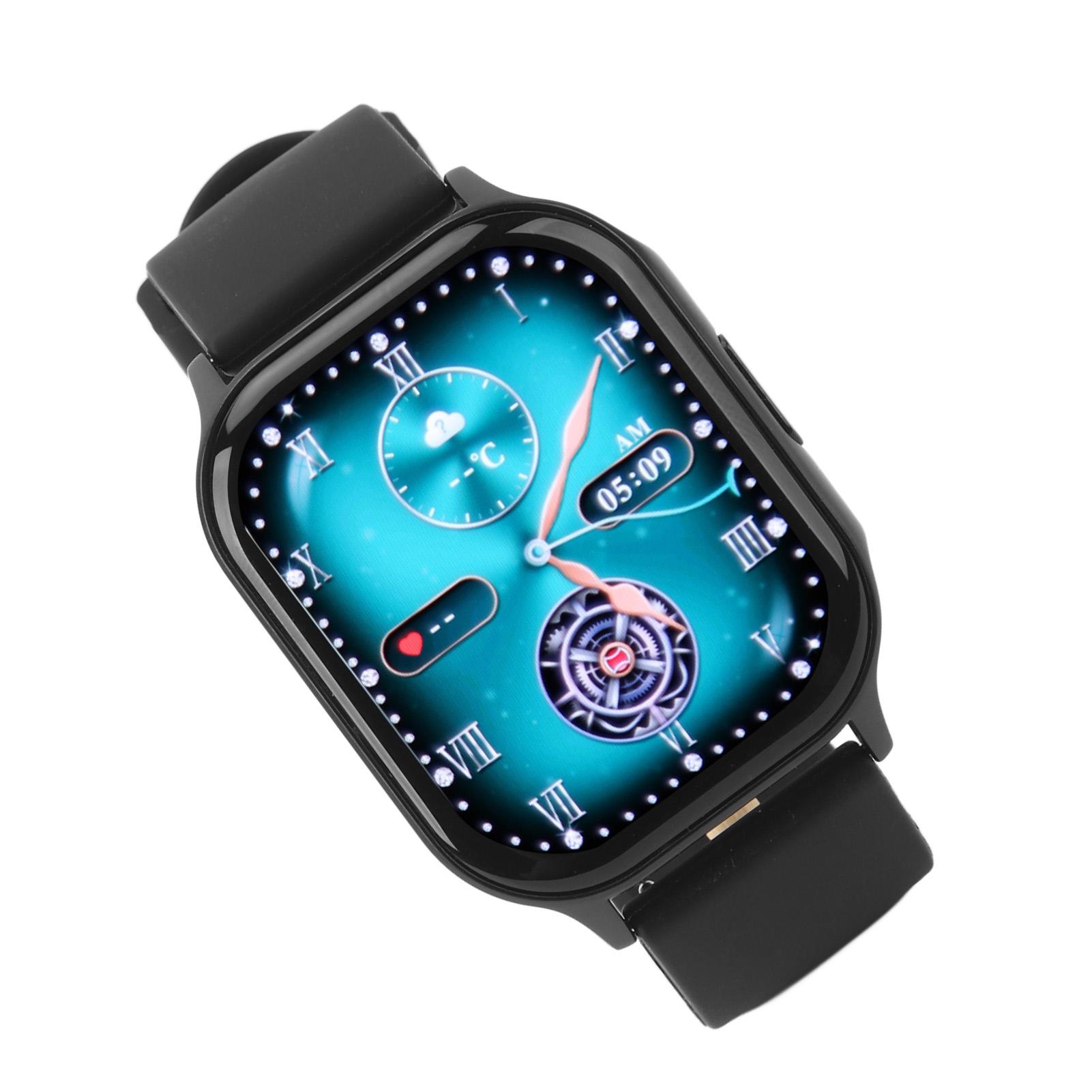 Smart Watch for Men Women Multifunctional IP68 Waterproof Step Tracking Body Temperature Sleep Monitor Smartwatch for Outdoor Sports Fitness Running