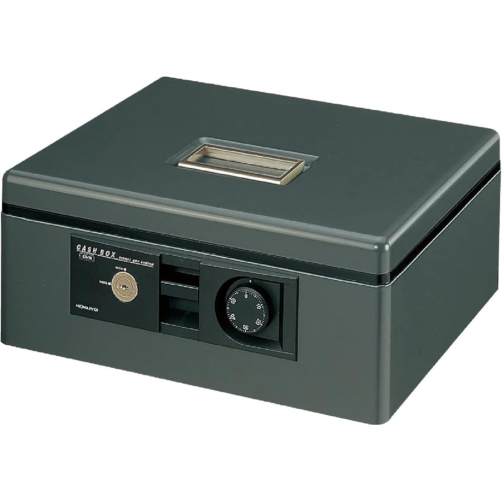 Kokuyo (KOKUYO) CB-11DM Handbag Safe with Dial A4 Gray