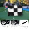 Golf Putting Green Flag With Bright Colors Anti Tear Durability Golf Trainings Flag For Beginners Coaches Drill
