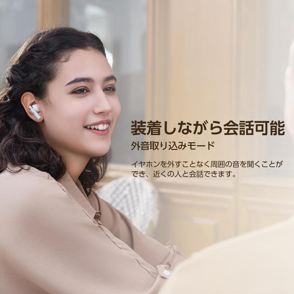 [VGP 2024 Summer Award Winner] 1MORE Q30 Wireless Earbuds with 42dB Noise Cancellation, 30 Hours of Playback, Bluetooth 5.3, 3D Audio, Ambient Sound