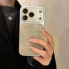 Large Window Lens Denim Jeans Phone Case For For Iphone 17 16 1 14 13 Pro Max Camera Protection Shockproof Matte Hard Cover
