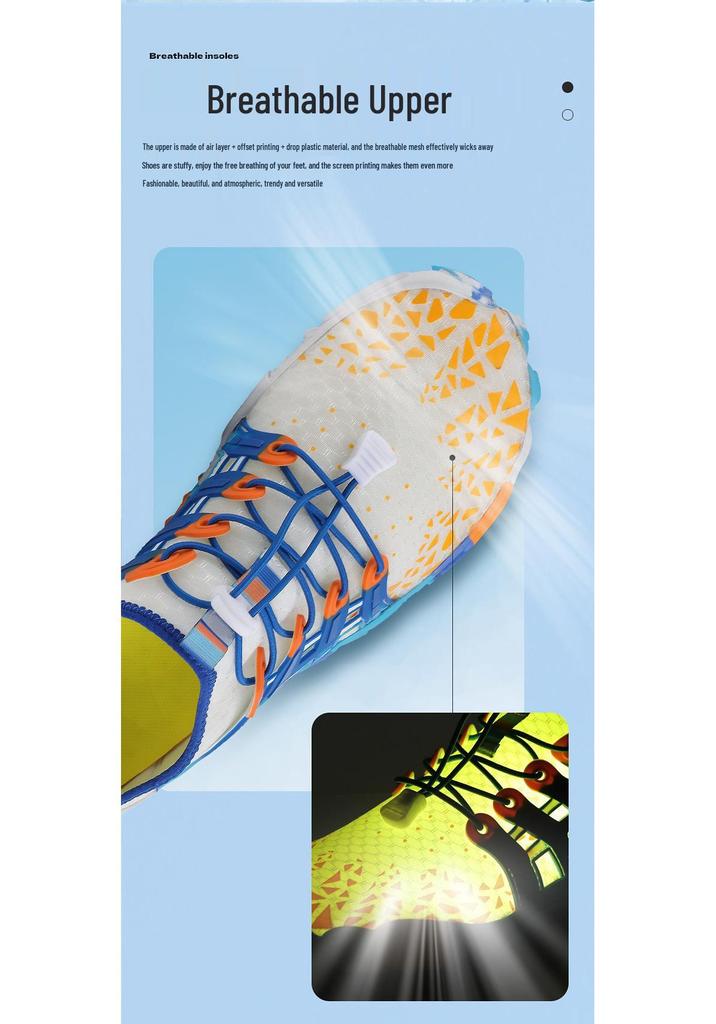 Lightweight Quick-Dry Anti-Slip Anti-Cut Water Shoes for Beach, Rafting, and Outdoor Use