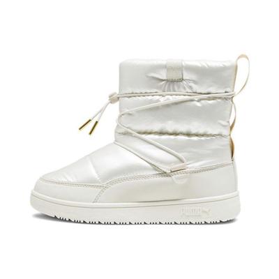 Warm Shock Absorbing Comfortable Versatile Short Snow Boots Women Boots Snow-White 393931-02