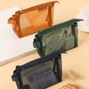 Coin Bags Clear Mesh Bag Lipstick Cosmetic Bag Retro Color Card Bag Mini Coin Purse  Children