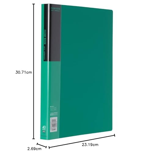 KOKUYO File Clear File Basic A4 40 Sheets Green La-B40G