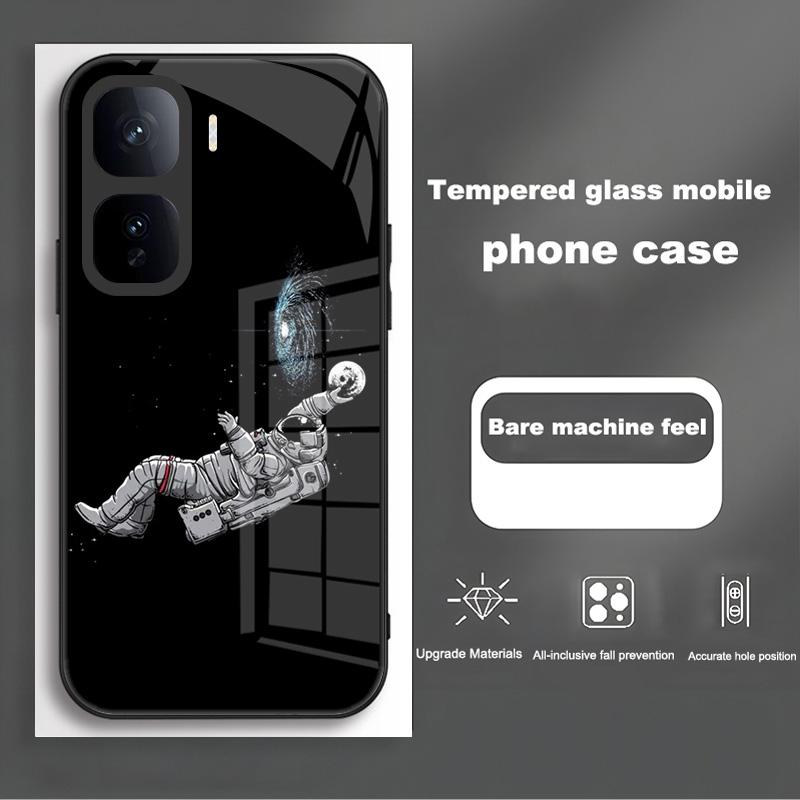 For Vivo IQOO Neo 10 5G Case Tempered Glass Phone Case For Vivo IQOO Neo 10 Pro 5G Back Cover IQOONeo 10 Protective Shell Coque