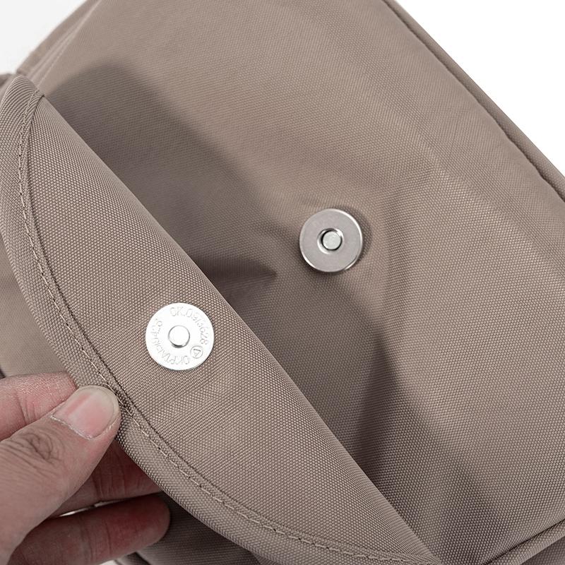 Waterproof Nylon Phone Bag Women's Multi-compartment Shoulder Bag Crossbody Bag
